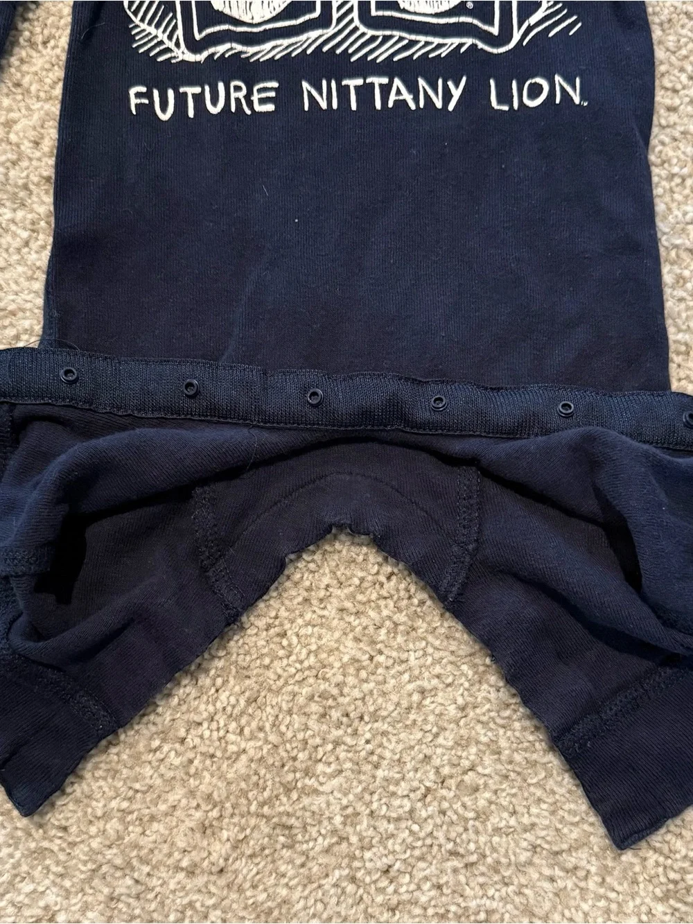 Penn State Baby Boy 2 Piece Bundle 3-6M 6M Nittany Lions PSU